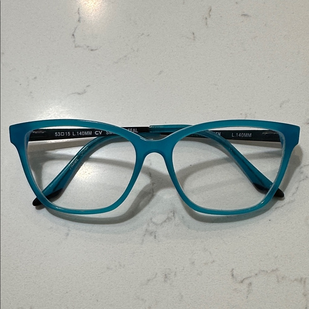 Steve Madden Black and Teal Eyeglasses